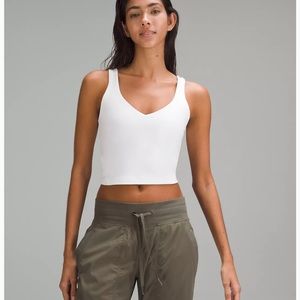 Lululemon white align tank top